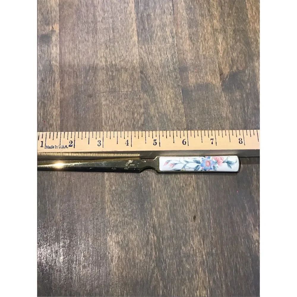 Vintage cloisonné enamel letter opener made in Japan